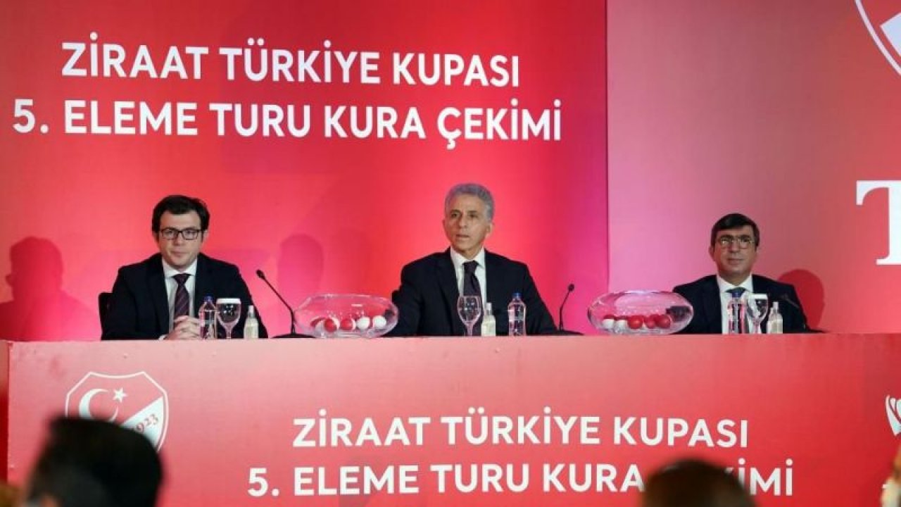Kupada 5. tur maçları ay sonunda