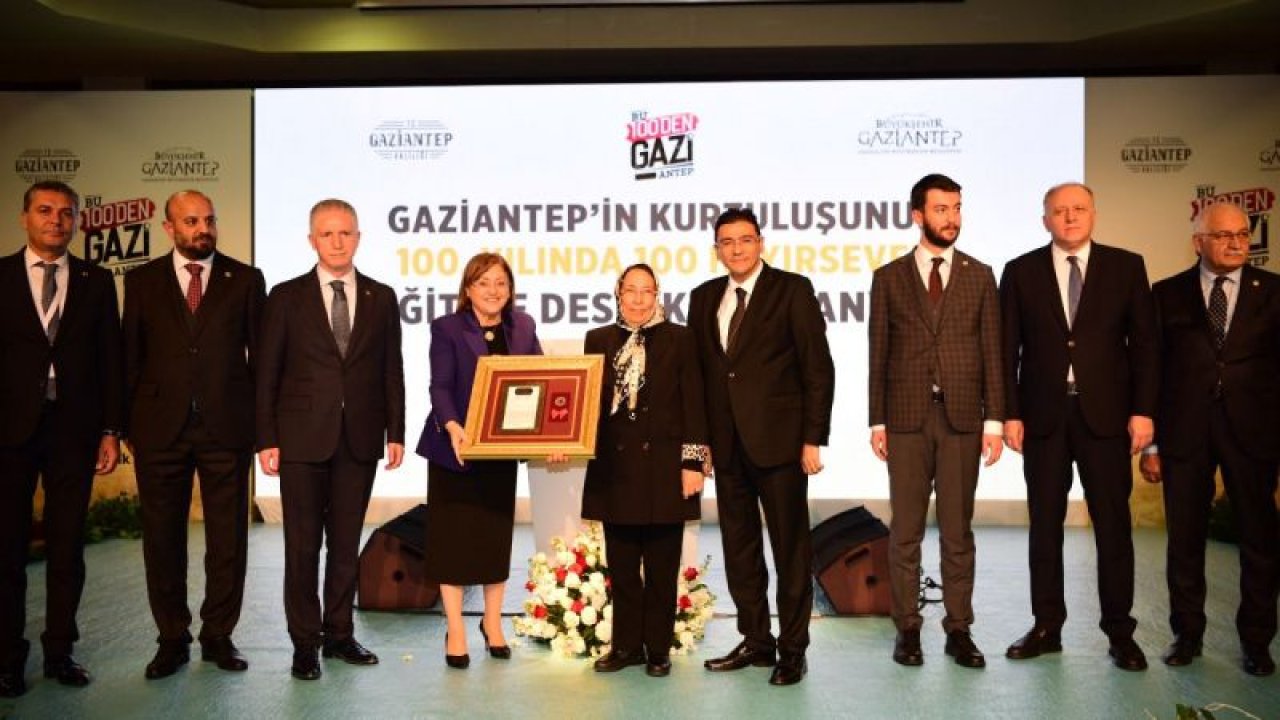 Hayırlı evlatlar anneleri adına okul yaptırıyor