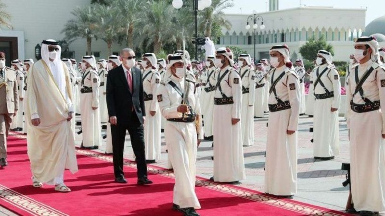 Video Haber:Cumhurbaşkanı Erdoğan, Katar Emiri Al Sani ile görüştü