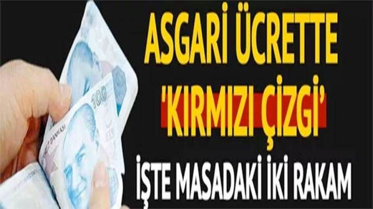 Son Dakika: Asgari ücret görüşmelerinde son durum! İki rakam netleşti gözler kritik toplantıda