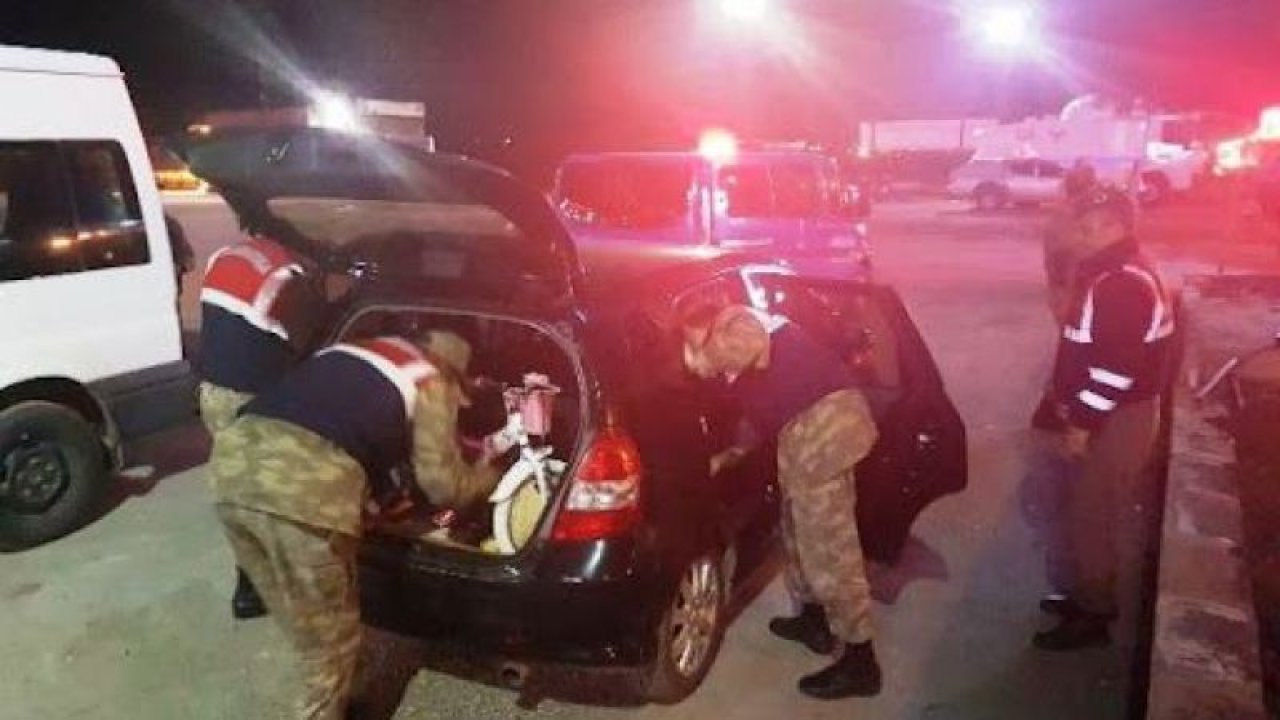 Gaziantep'te jandarmadan asayiş ve terör uygulaması