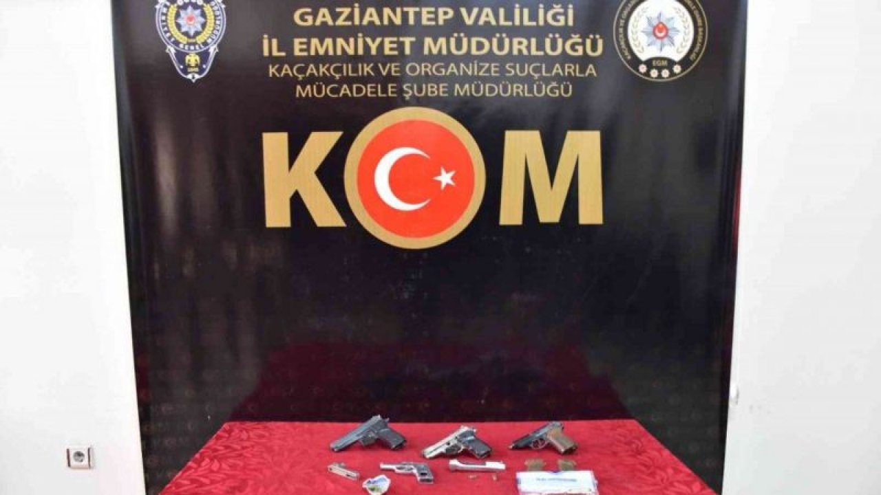 Son Dakika: Video Haber...Gaziantep'te silah kaçakçılarına operasyon: 3 şüpheli yakalandı