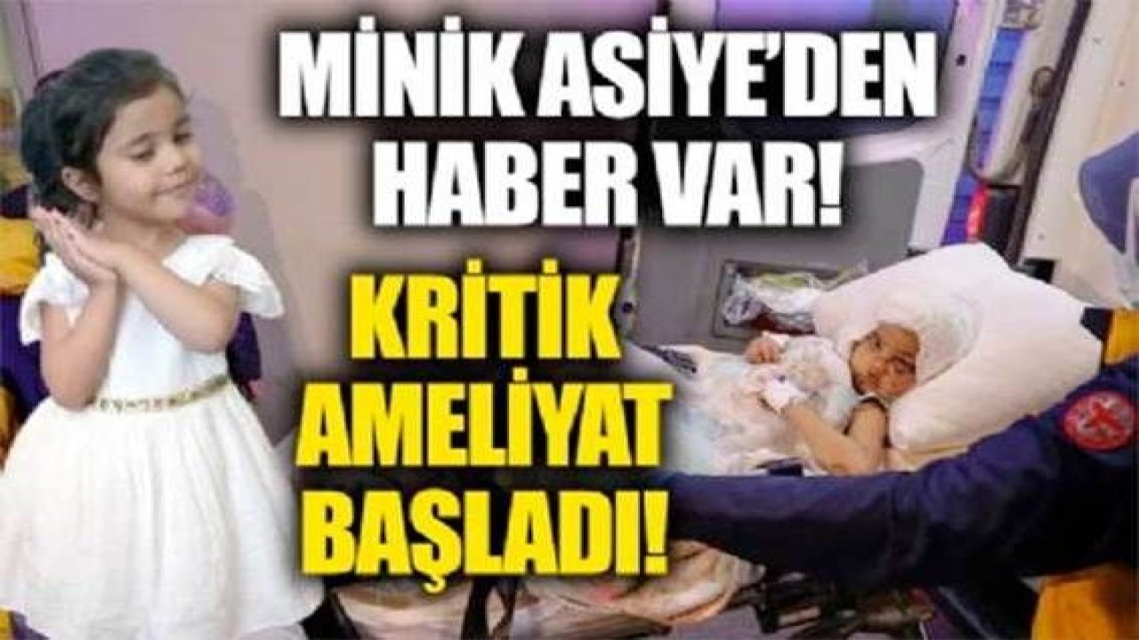 Son Dakika: Video Haber...Kritik Ameliyet Başladı! Pitbull saldırısında yaralanan Asiye'ye doku nakline başlandı