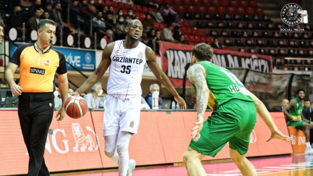 Gaziantep Basketbol 67-75 mağlup