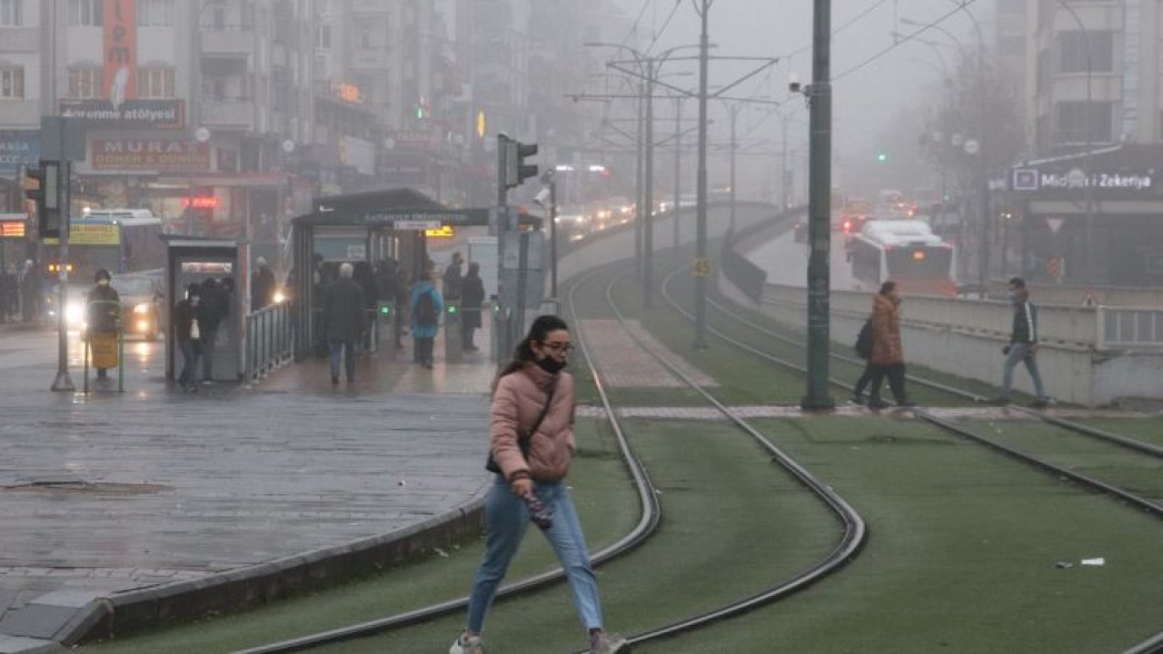 Foto Haber: Gaziantep'te yoğun sis