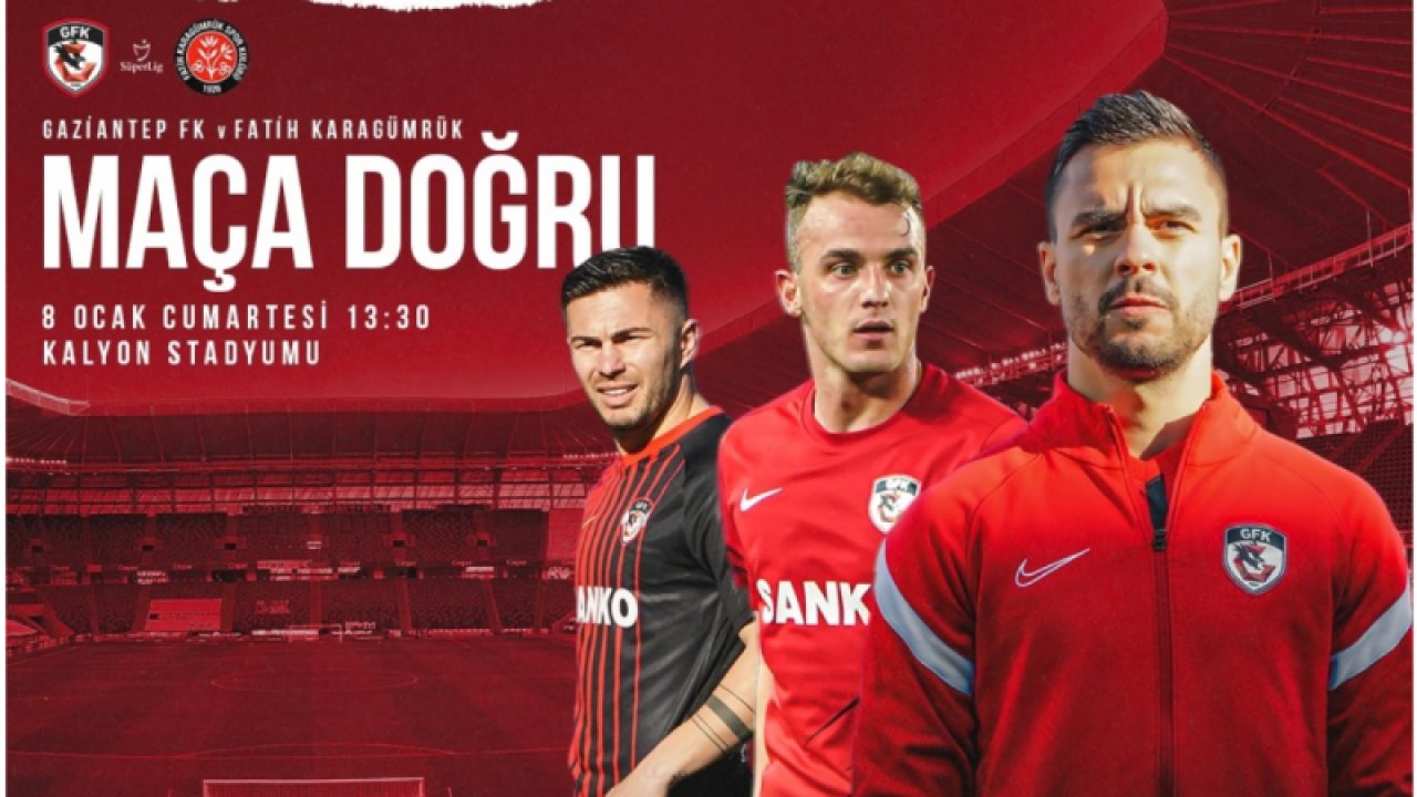 Son Dakika: Maç Öncesi Şok! Gaziantep FK’da 5 pozitif vaka