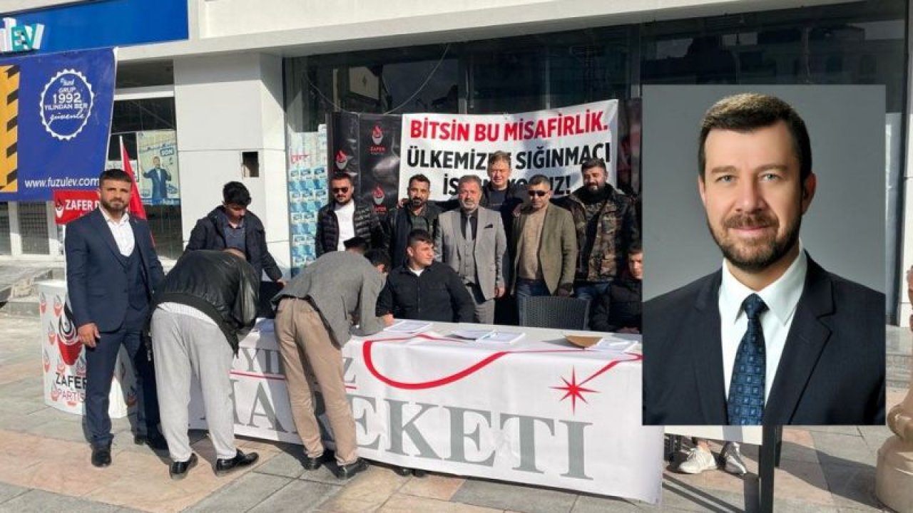Son Dakika: Video Haber...Gaziantep valiliği ilk yasağı suriyeli’lerin imza kampanyasında uyguladı
