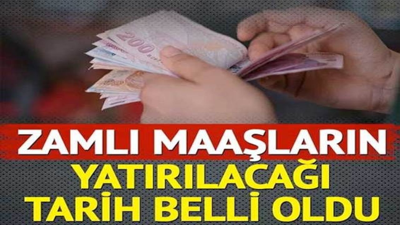 Son Dakika...Emekli ve memurlar zamlı maaşlarını ne zaman alacaklar? Tarih belli oldu