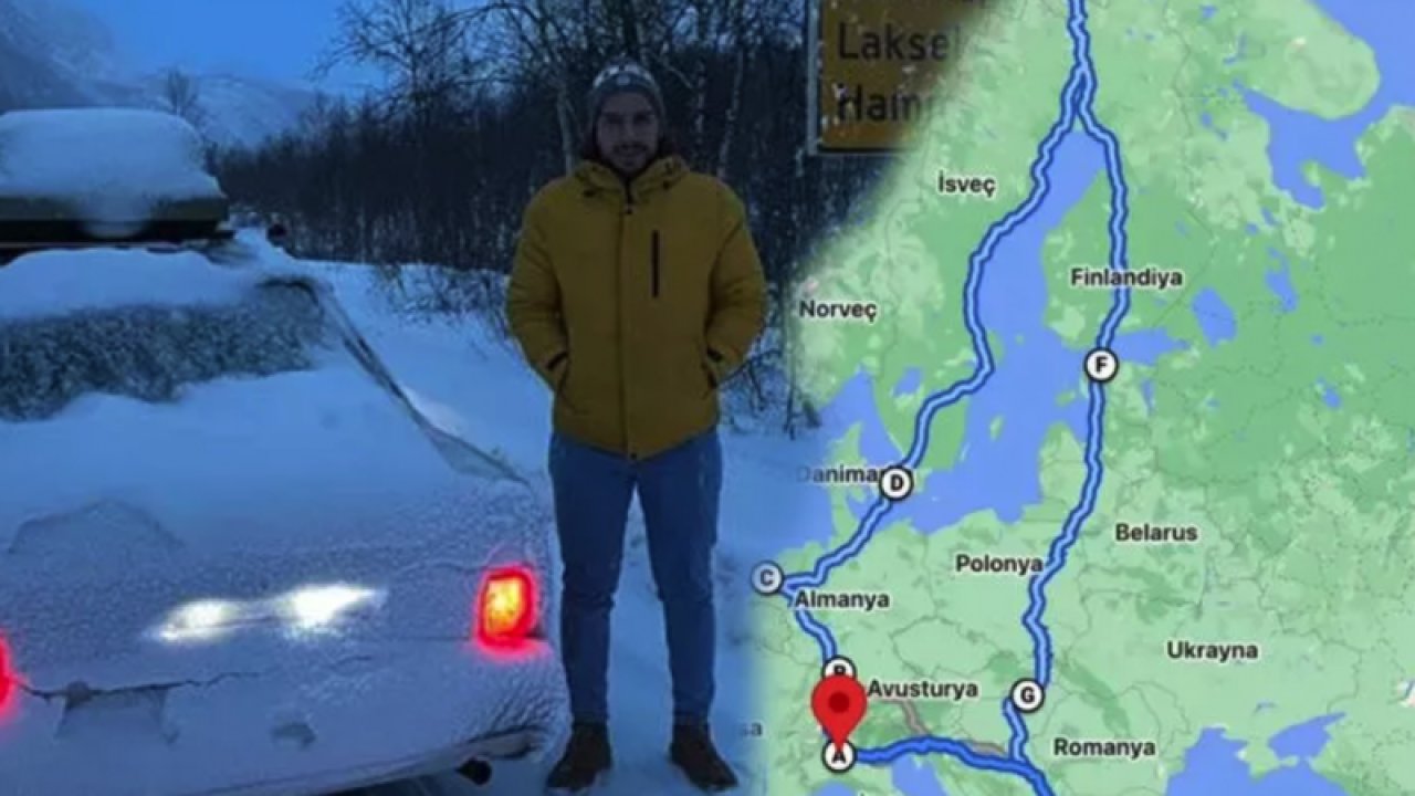 Tofaş Şahin ile İstanbul'dan Kuzey Kutbu'na giden Türk! Şevket Sahtiyan, otomobiliyle 14 bin kilometre yol yaptı, 35 bin TL'lik yakıt yaktı