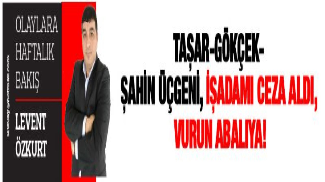 Taşar-Gökçek-Şahin Üçgeni, İşadamı ceza aldı, vurun abalıya!