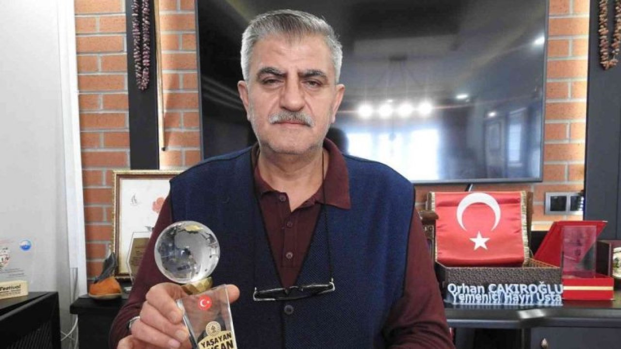 Ata mesleğiyle "Yaşayan İnsan Hazinesi" ödülünü aldı