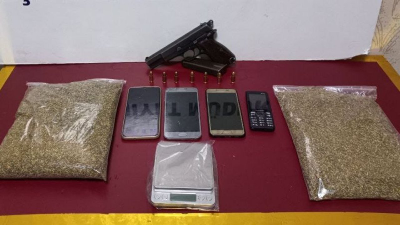 Gaziantep'te uyuşturucu operasyonunda 3 şüpheli yakalandı