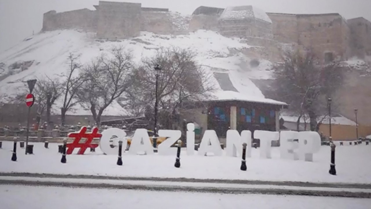 Son Dakika: Gaziantep Valiliği'nden Gaziantep'e Kar Uyarısı! Salı Gününe Dikkat Gaziantep