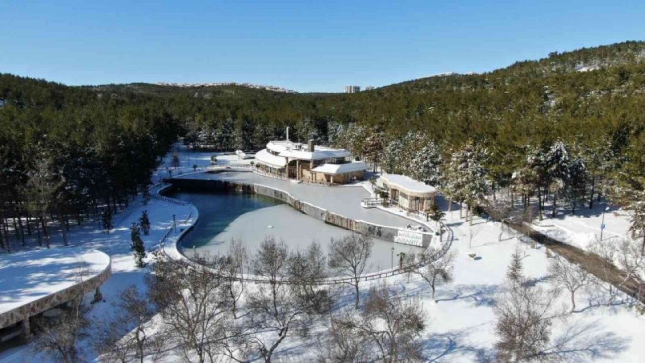 Son Dakika: Video Haber....Gaziantep’te göletler buz tuttu