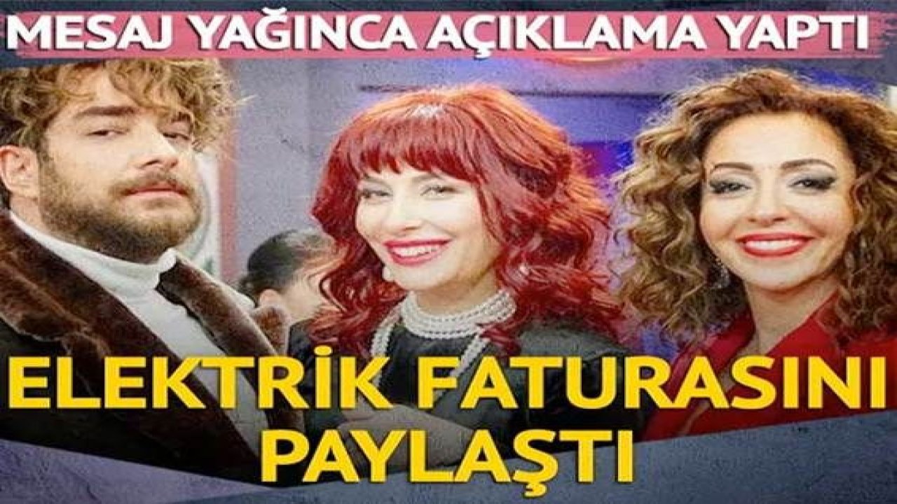 Elektrik faturasını paylaşan Gülse Birsel sitem etti!