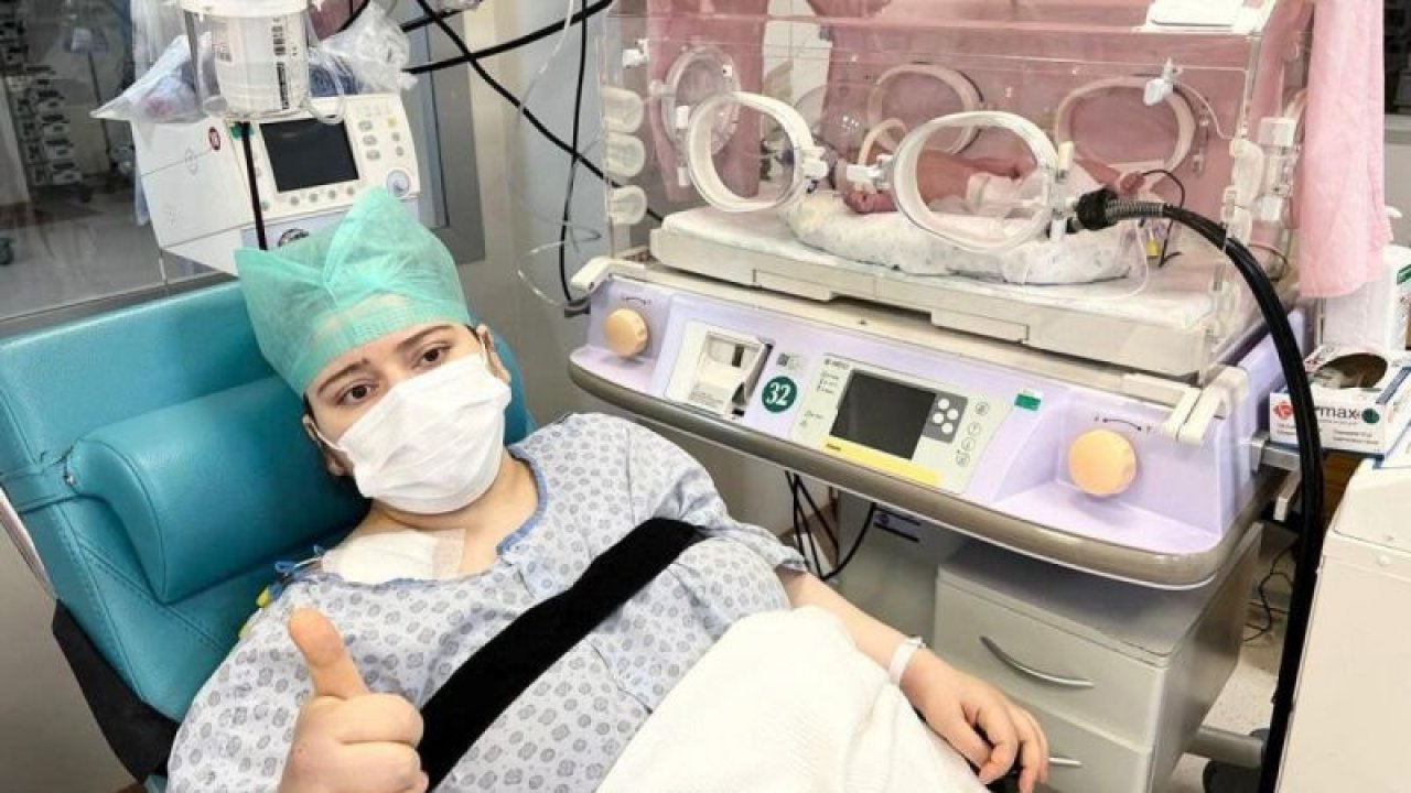 Son Dakika...Gaziantep'te Ambulans helikopterle kurtarılan anne ve bebeği hayata tutundu