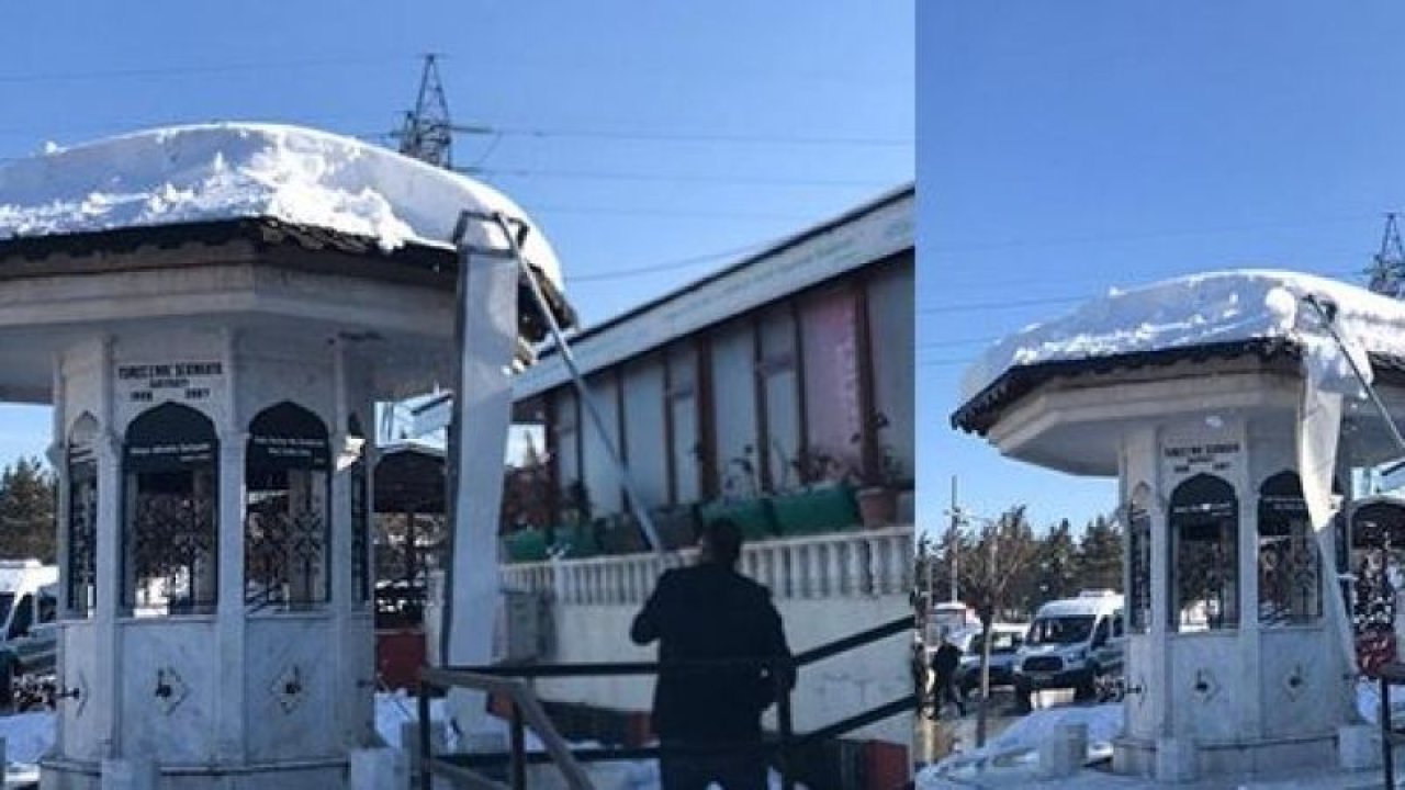 Video Haber: Çatılarınızı Bu Sistemle  'KAR'dan  Kolaylıkla Temizleyebilirsiniz! Gaziantep Mezarlıklar Müdürlüğü'nde Çatıların Karları  Nasıl Temizlenir? Sorusuna Yanıt Veren Sistem