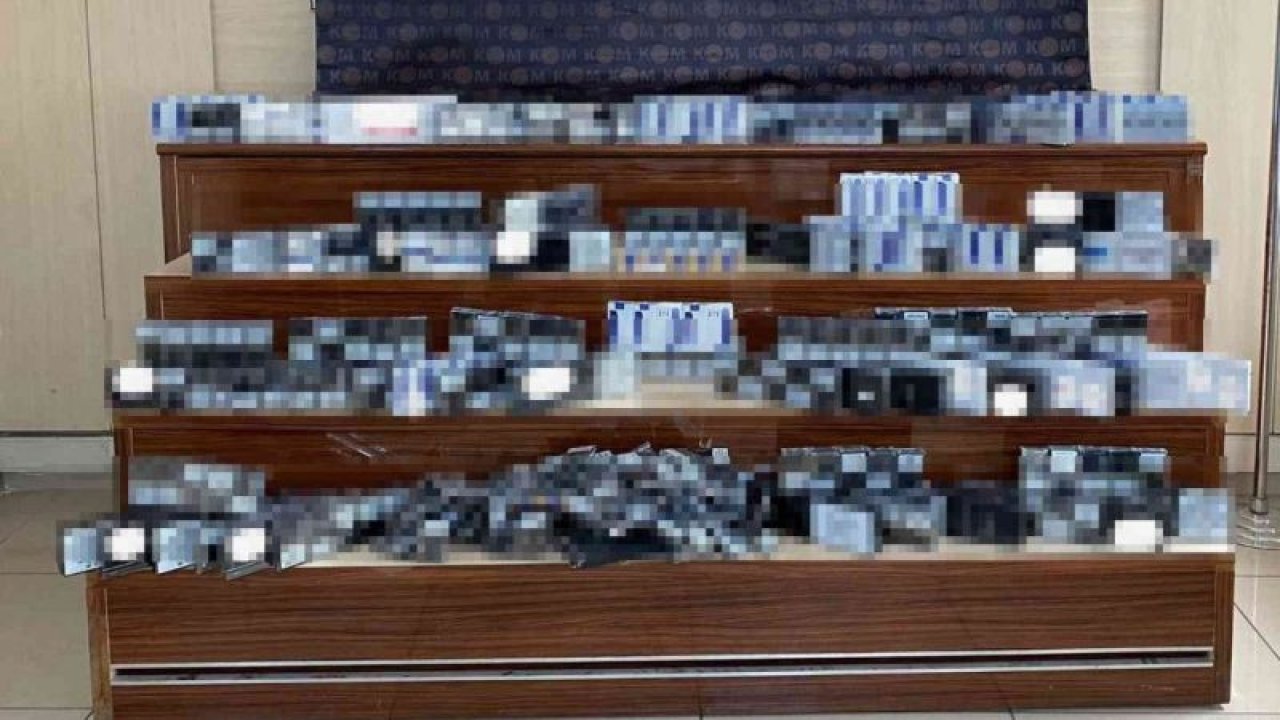 Video Haber...Gaziantep’te bin 40 paket kaçak sigara ele geçirildi