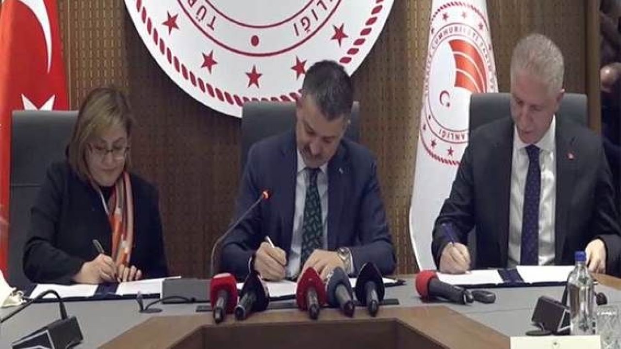 "Tarım ve Orman Bakanlığı, Gaziantep Valiliği ve Gaziantep Büyükşehir Belediyesi Aşılama Protokolü" yapıldı