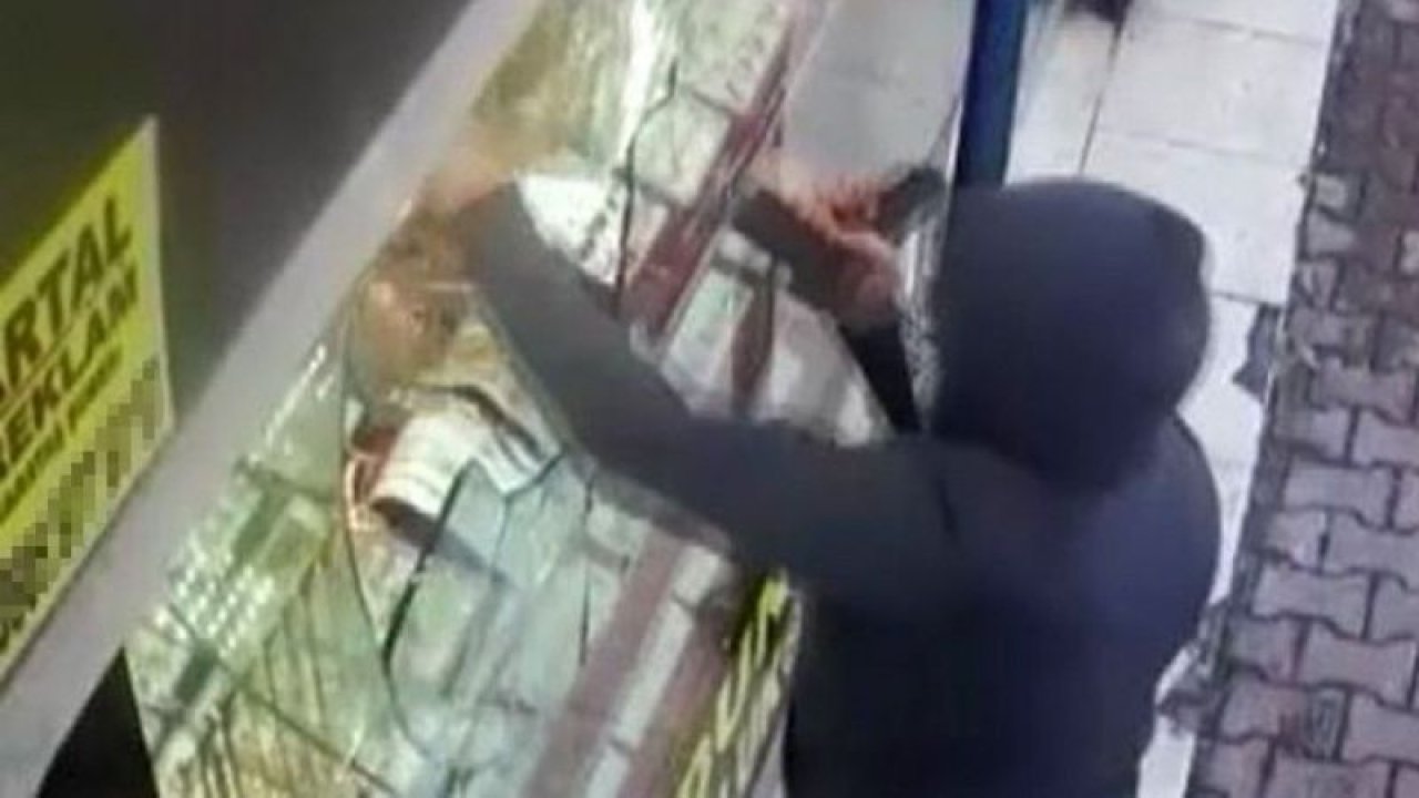 Son Dakika:Video Haber...Gaziantep'teki kuyumcu soygunu anları saniye saniye kaydedildi