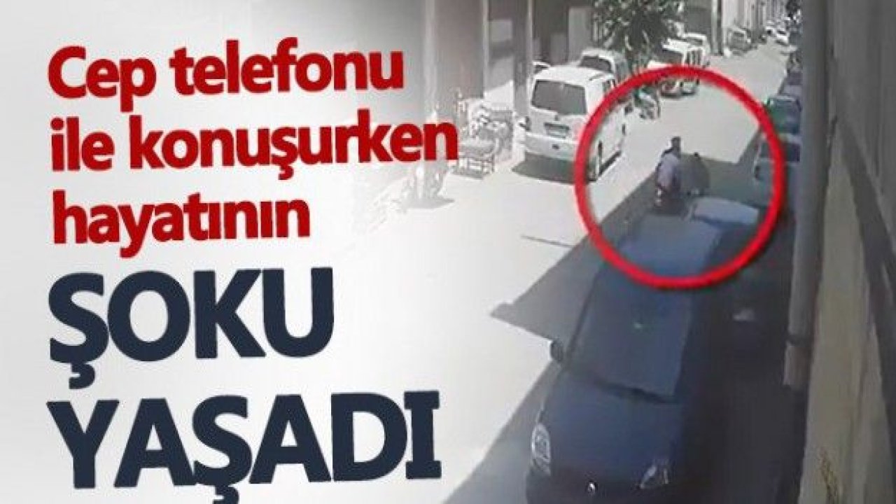 Telefon ile konuşan şahsı gözüne kestirdi! Daha sonra ise...