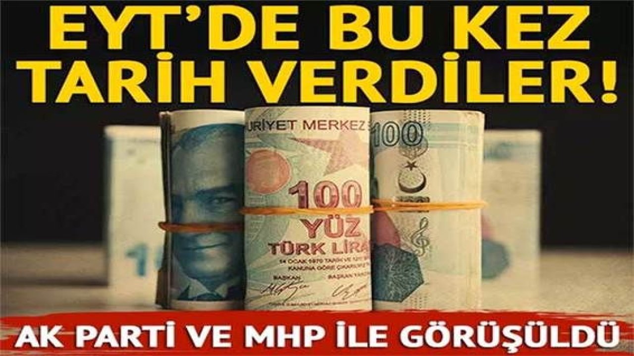 EYT'de son dakika gelişmesi! Bu kez tarih verildi…