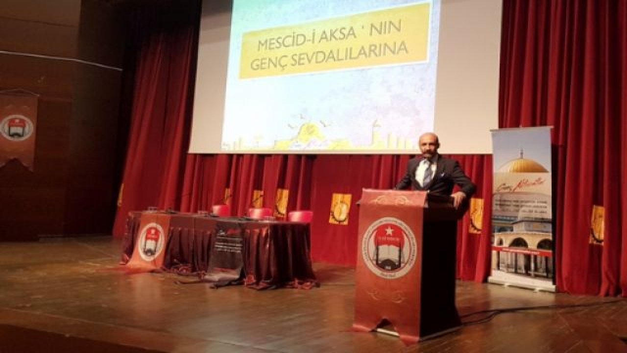 Gaziantep'te ''Kudüs'ün önemi'' konulu konferans