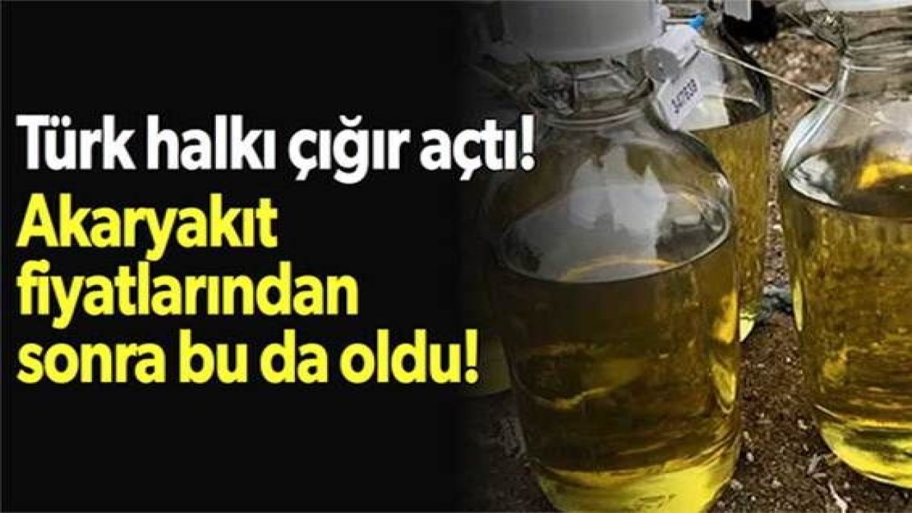 Akaryakıta gelen zamlar en sonunda bunu da yaptırdı: Yağdan sahte akaryakıt ürettiler