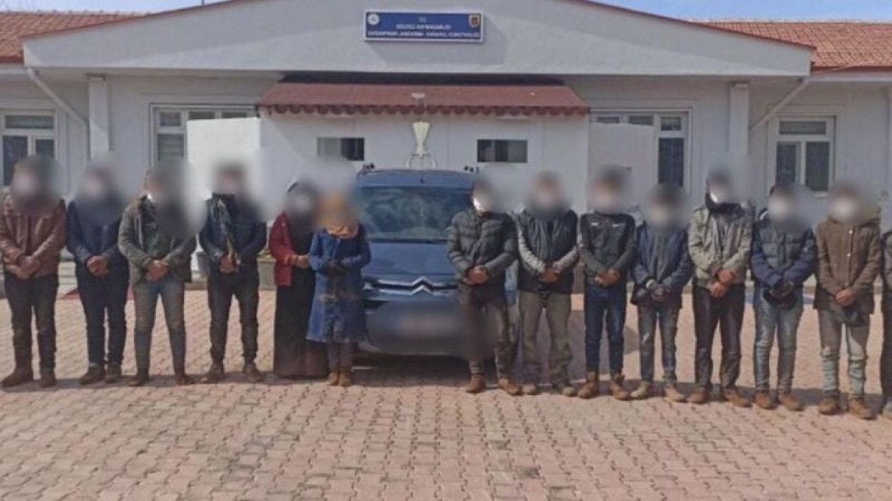 Son Dakika...Gaziantep’te 60 düzensiz göçmen yakalandı