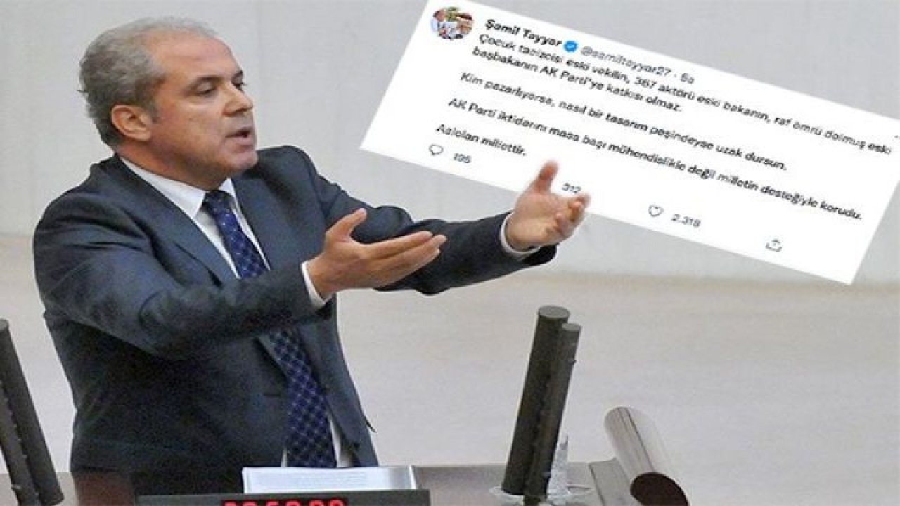Şamil Tayyar'ın Tweet'i ortalığı karıştırdı... Tansu Çiller ve Mehmet Ağar bombaları! AK Parti'yi kim pazarlamaya çalışıyor?