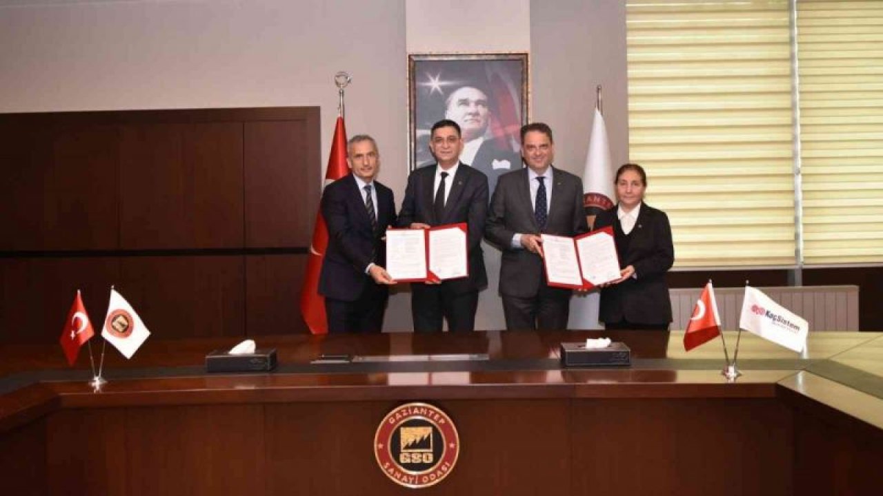 Gaziantep sanayisine teknolojik ivme kazandıracak protokol