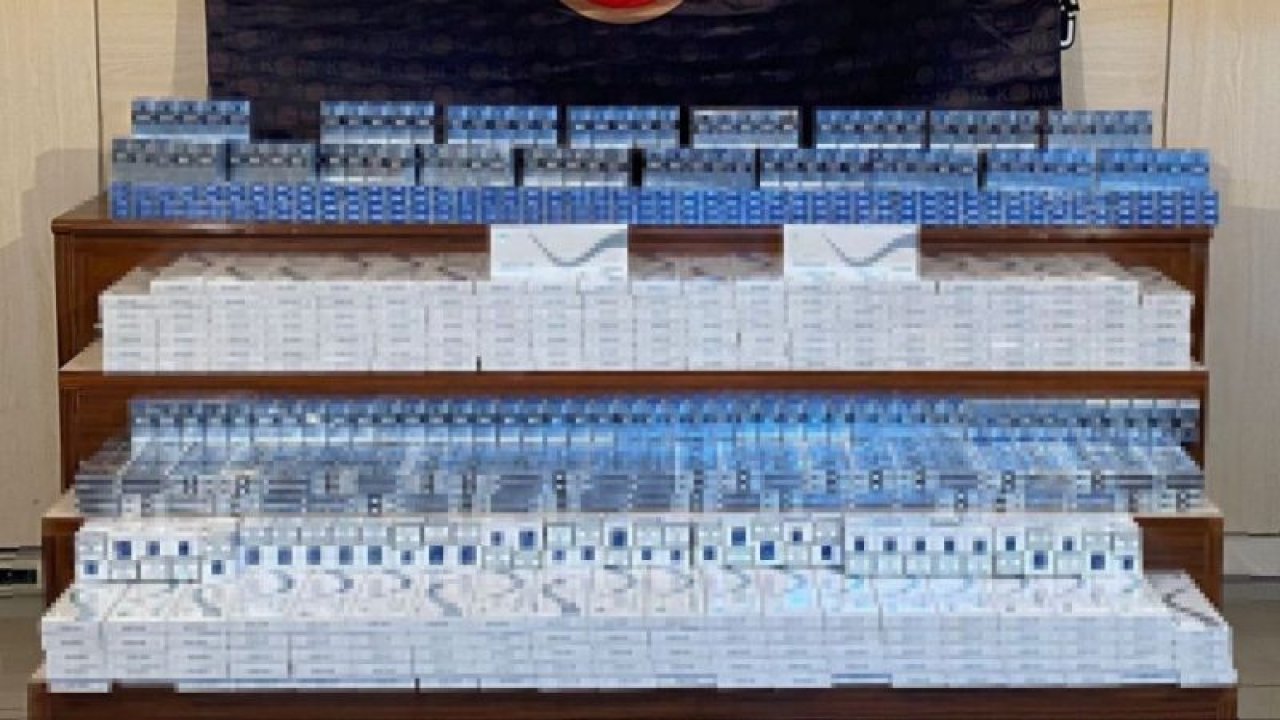 Gaziantep’te 7 kilogram kaçak nargile tütünü ele geçirildi