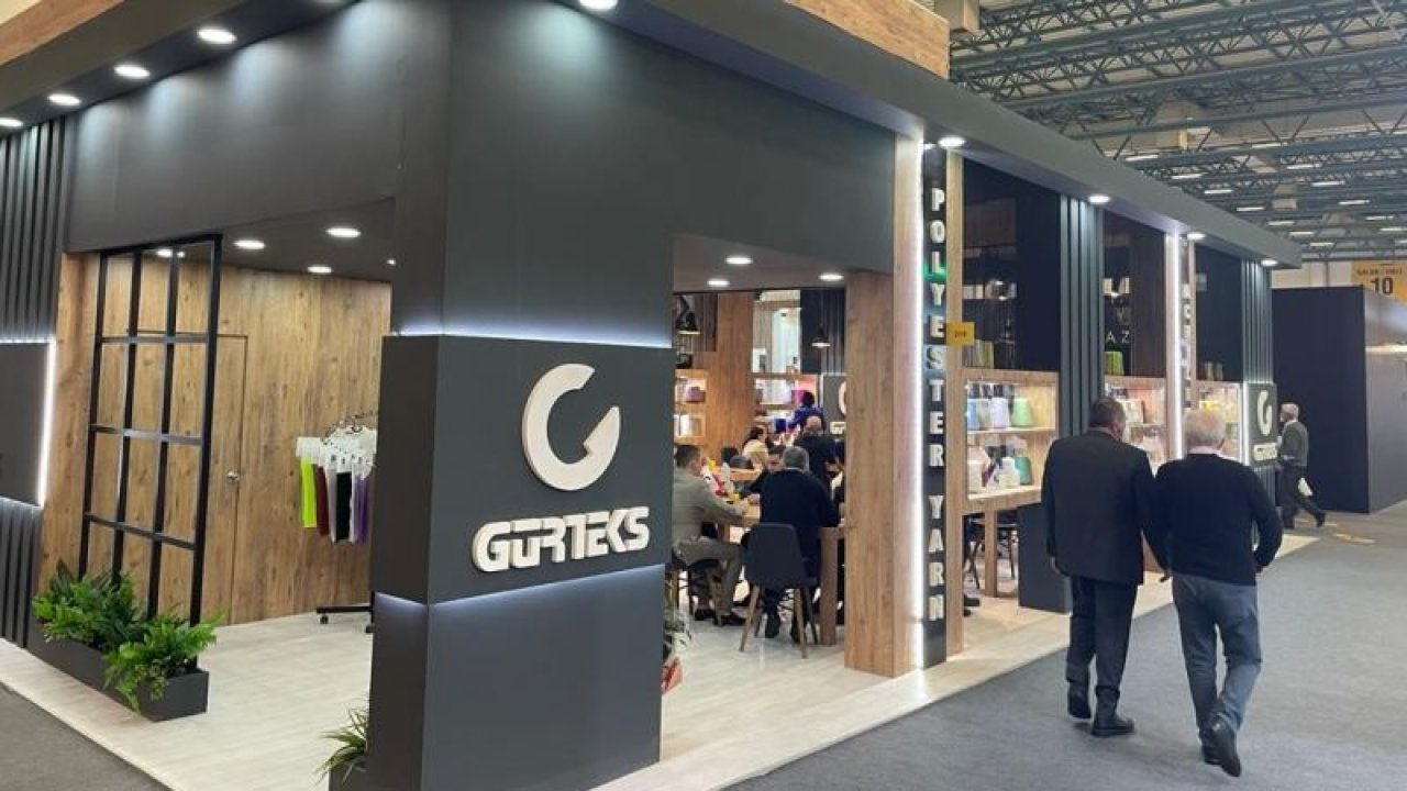 Gürteks İplik Fuarı’nın gözdesi oldu
