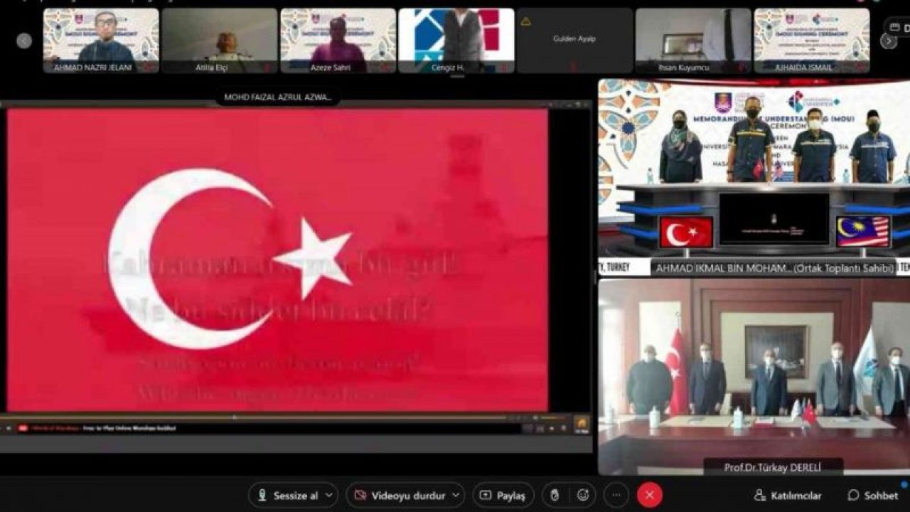 HKÜ, Malezya’nın En Büyük Devlet Üniversitesi ile İş Birliği Yapacak