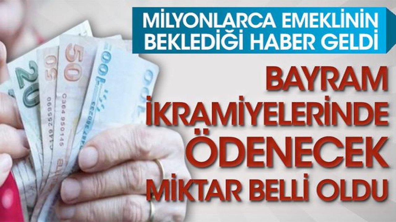 Bayram ikramiyelerinin miktarı belli oldu
