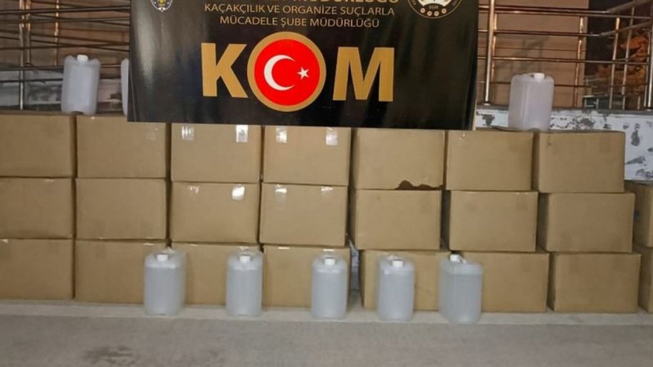 SonDakika: Gaziantep’te 520 litre etil alkol ele geçirildi...Etil - Metil Alkol nedir? Metil alkol neden öldürür? Metil- Etil alkol arasında fark nasıl anlaşılır?