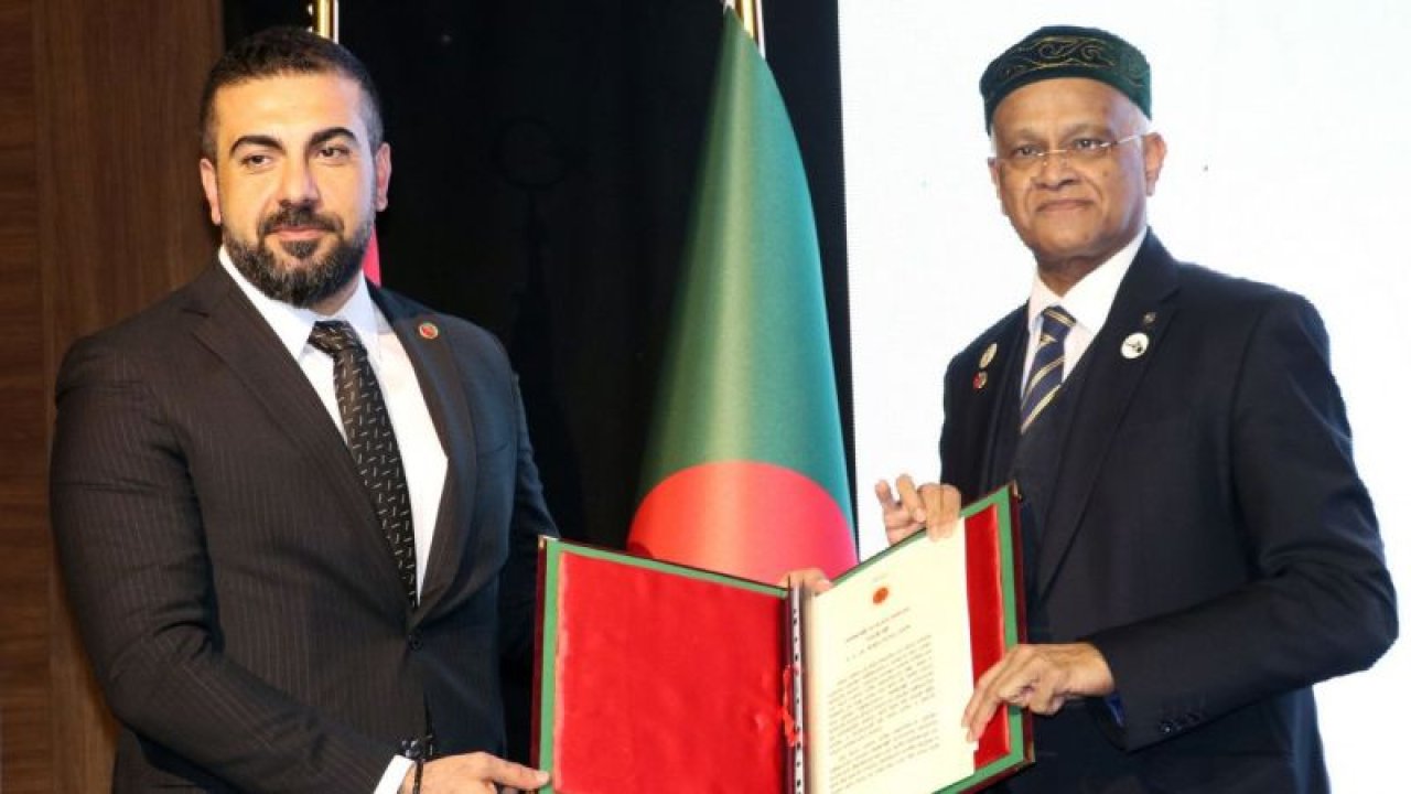 Bangladeş'in Gaziantep fahri konsolosu Erdal Salih Özdemir oldu