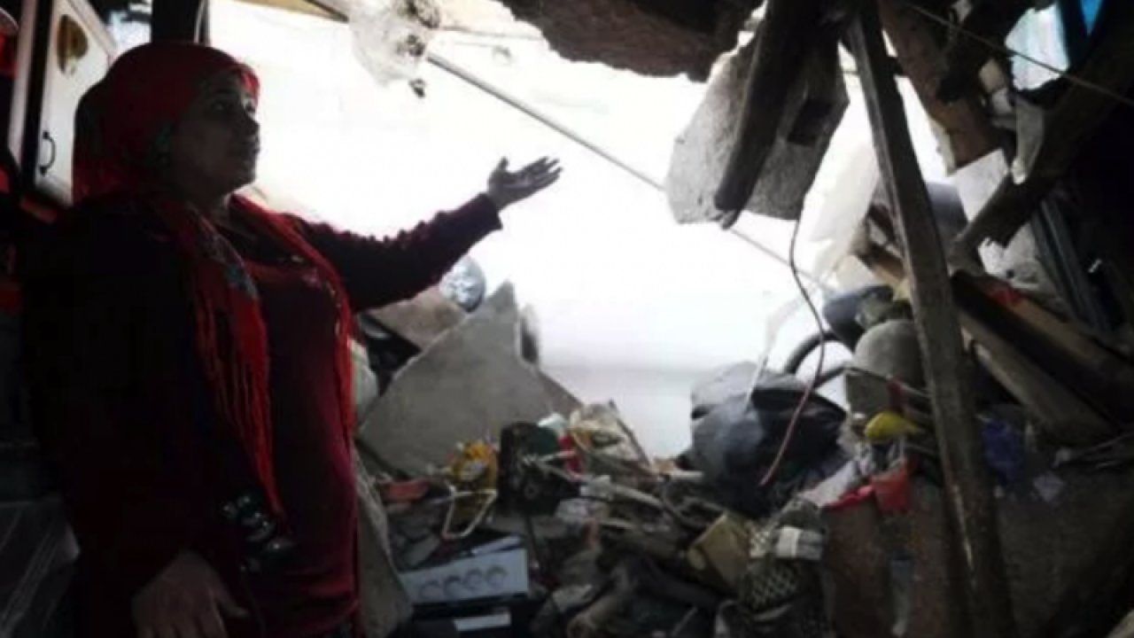 Gaziantep'te Bir Annenin Yardım Feryadı!  Gaziantep'te Mutfağı Çöken Kadın Ve Çocukları Aç Kaldı...