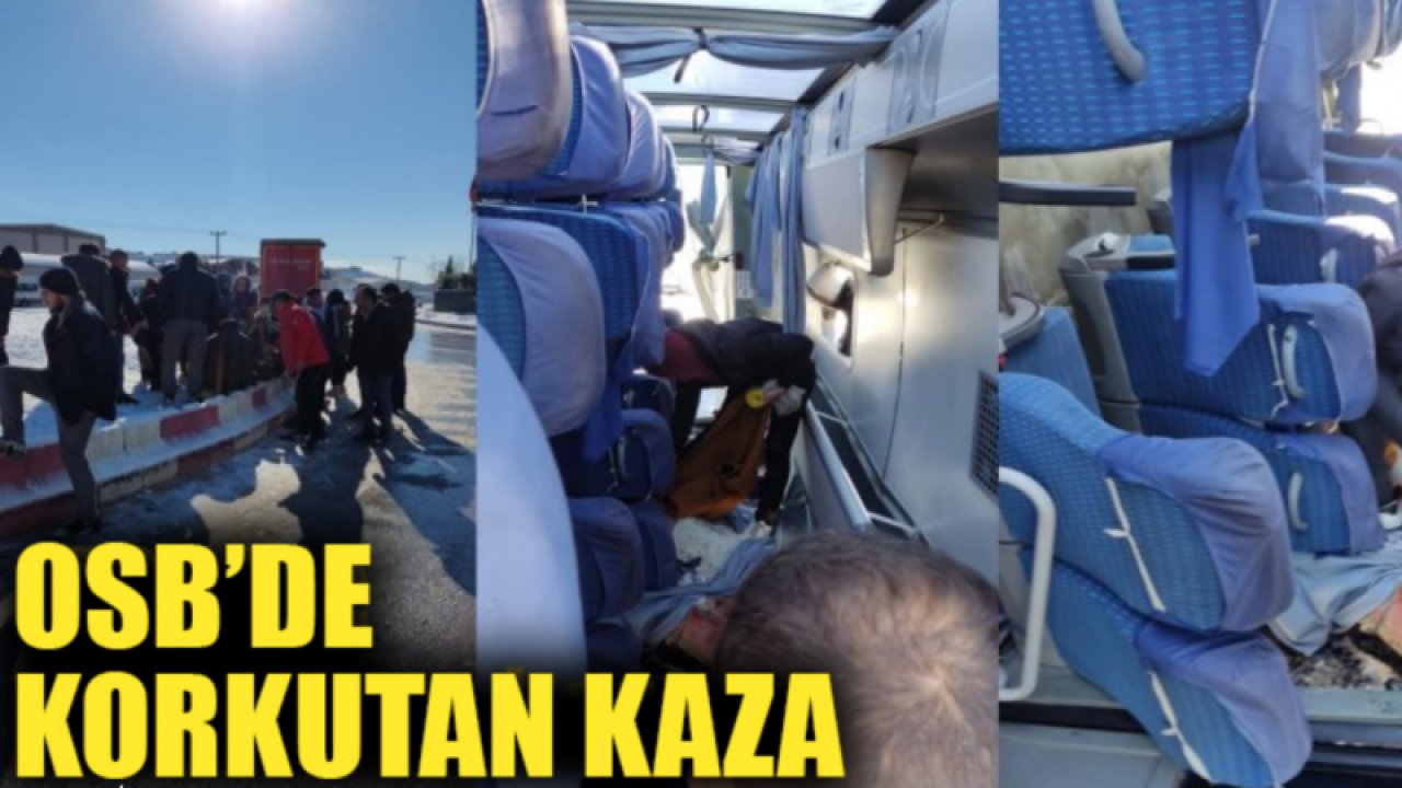 Son Dakika: İşte Detaylar...Gaziantep OSB’de korkutan kaza: 3  İşçi Yaralandı! 22 İşçi Hafif sıyrıklarla atlattı