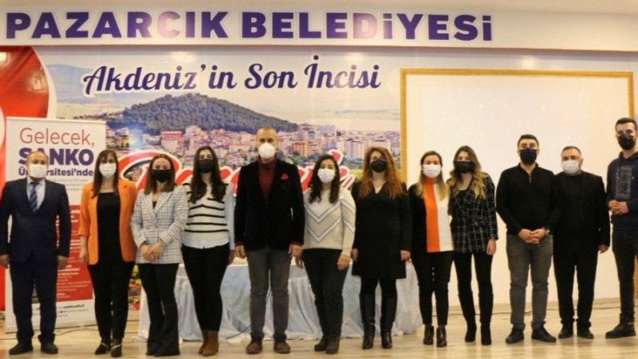 SANKO Üniversitesi akademisyenleri Pazarcık’ta öğrencilerle buluştu