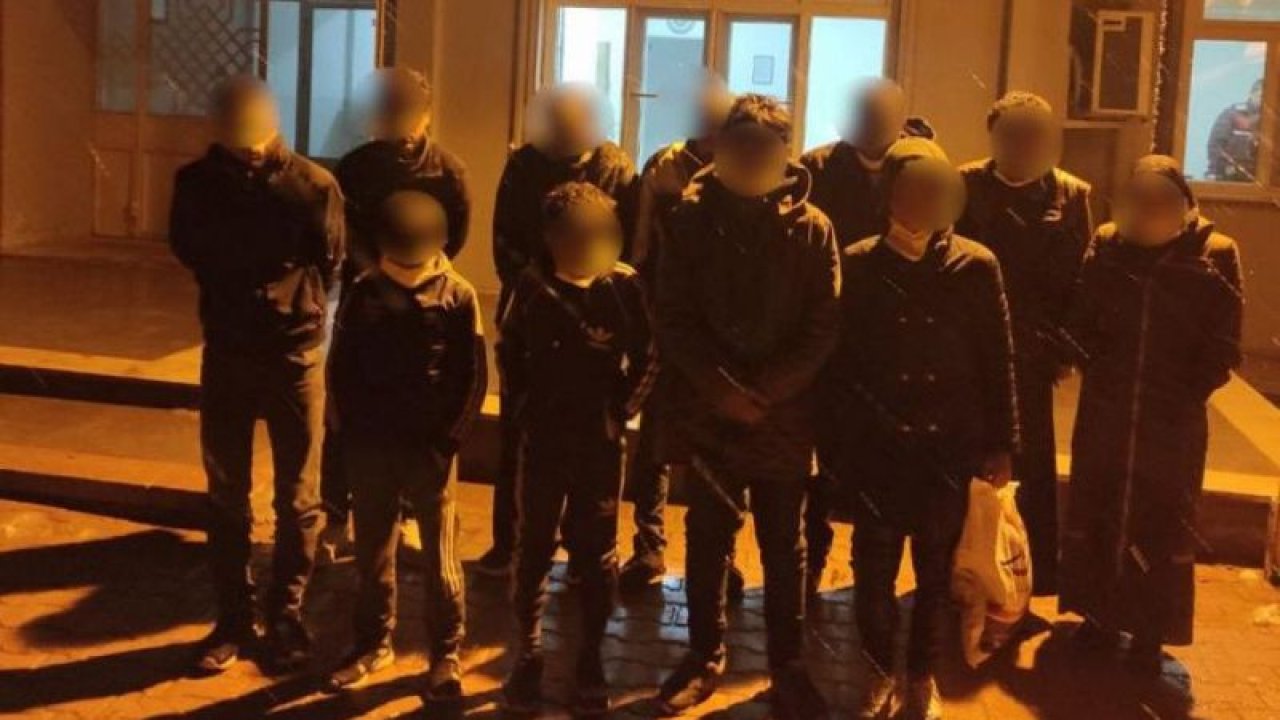 Gaziantep'te 47 düzensiz göçmen yakalandı