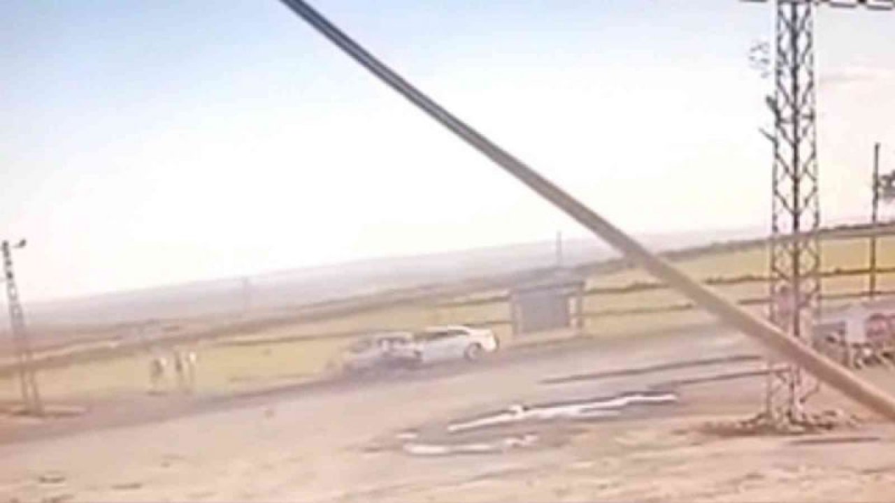 Gaziantep karayolunda feci kaza 1 ölü, 3 yaralı...Kaza Anı Kamerada