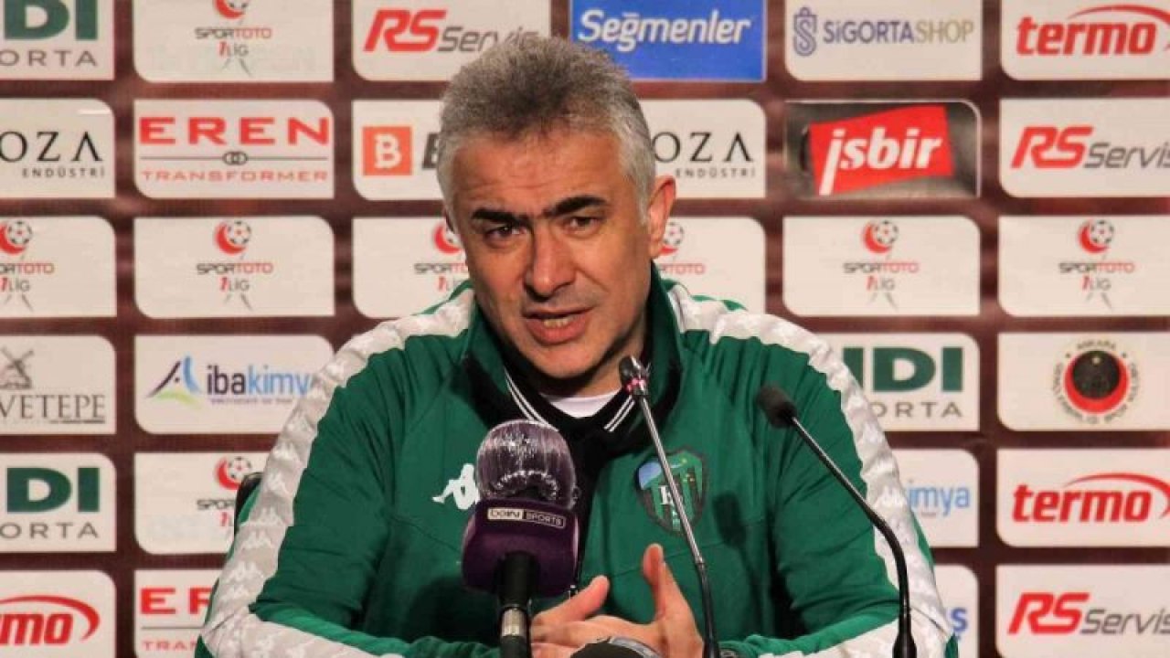 Gaziantep FK'yı Şampiyonluğa Taşıyan Ve Şimdi Kocaelispor Teknik Direktörü olan  Mehmet Altıparmak'ın takımı deplasmanda Gençlerbirliği ile berabere kaldı!