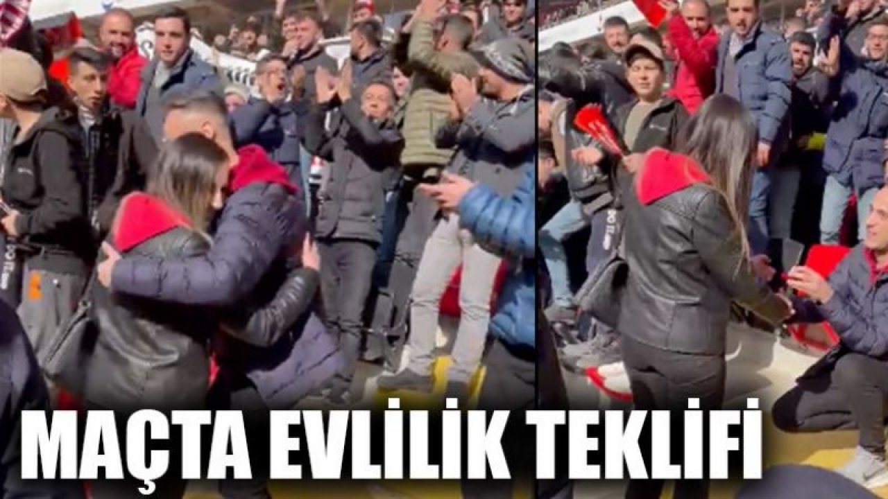 Gaziantep FK - Galatasaray Maçında Evlilik Teklifi...Gaziantep FK-Galatasaray Maçında Kalyon Stadında  Evlilik Teklifi...Maçta evlilik teklifi...O Anlar Kamerada