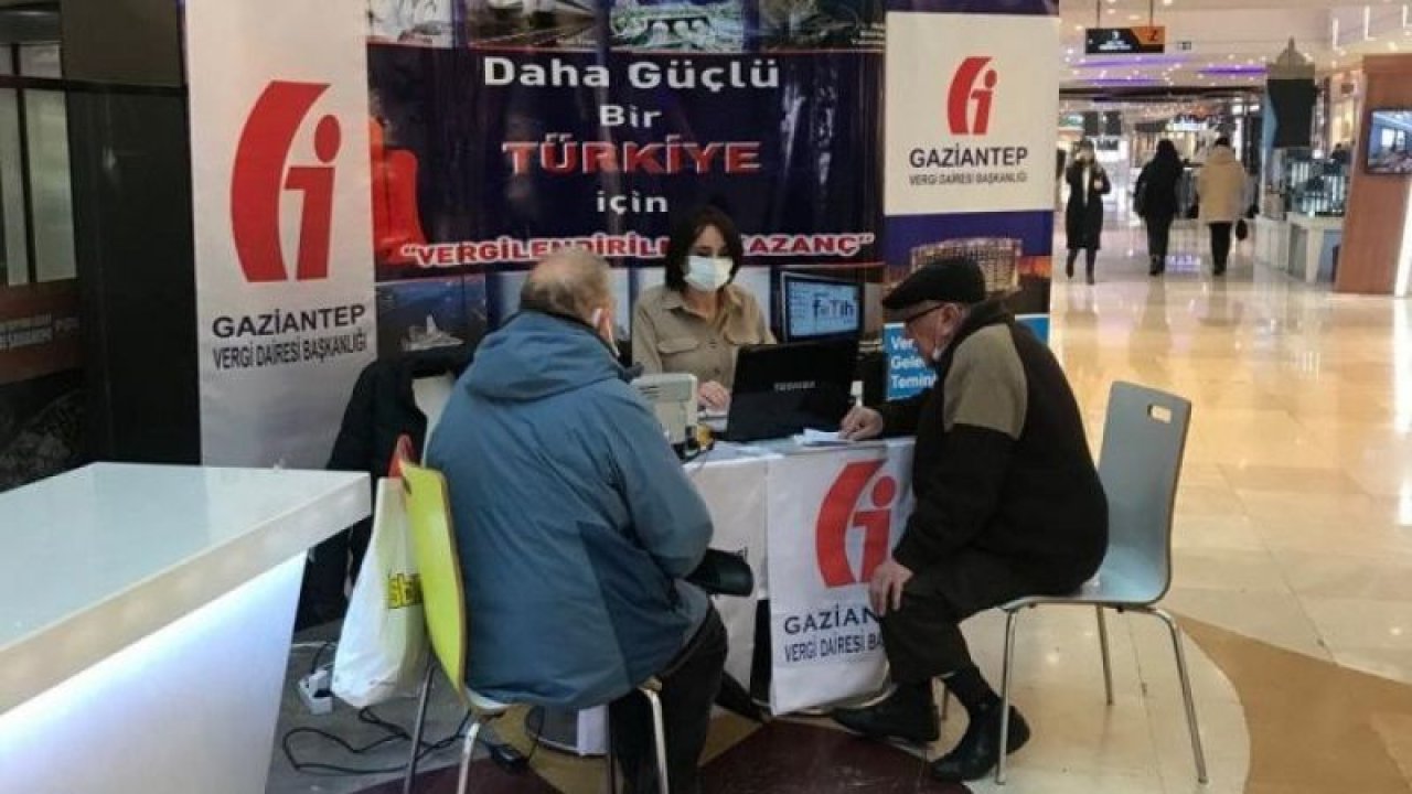 Vergide beyanında kabul masası kolaylığı