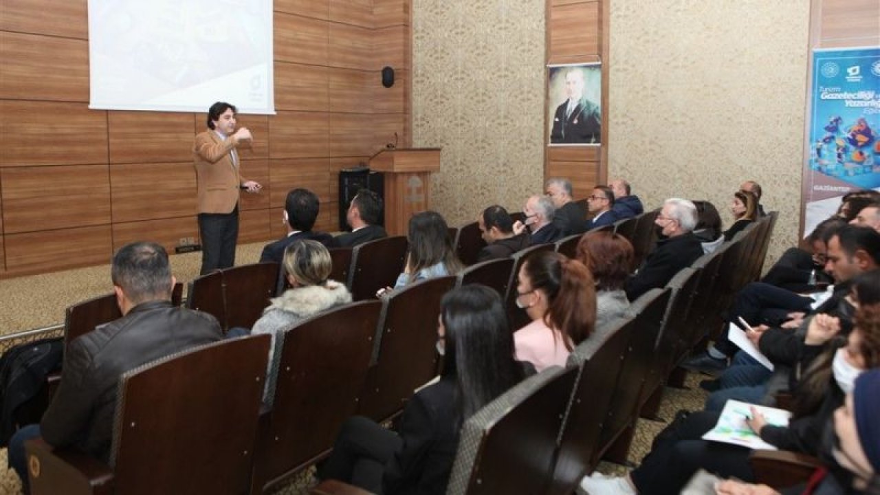 Gaziantep’te başladı! Turizm Gazeteciliği ve Yazarlığı Eğitimi”