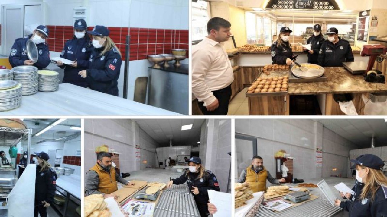 Şehitkamil zabıtasından ramazan denetimi