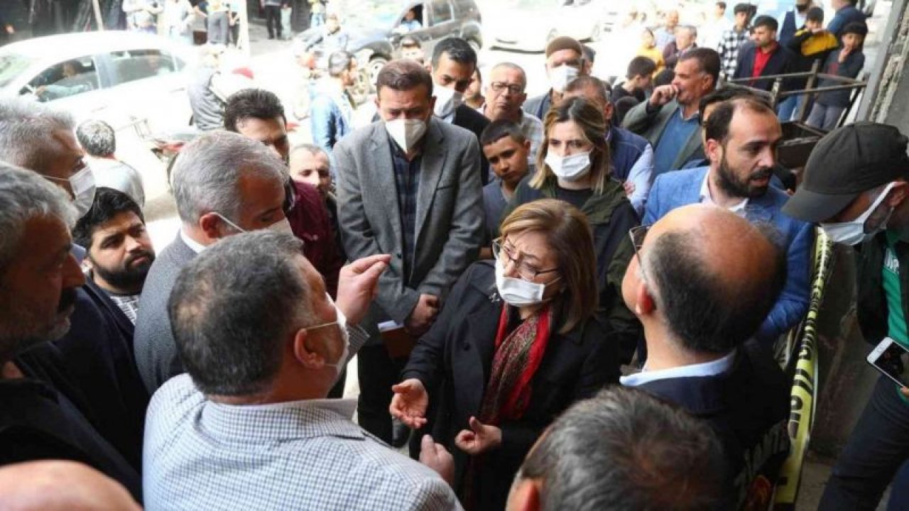 Başkan Şahin,patlama yaşanan Mevlana Mahallesi’ni ziyaret etti
