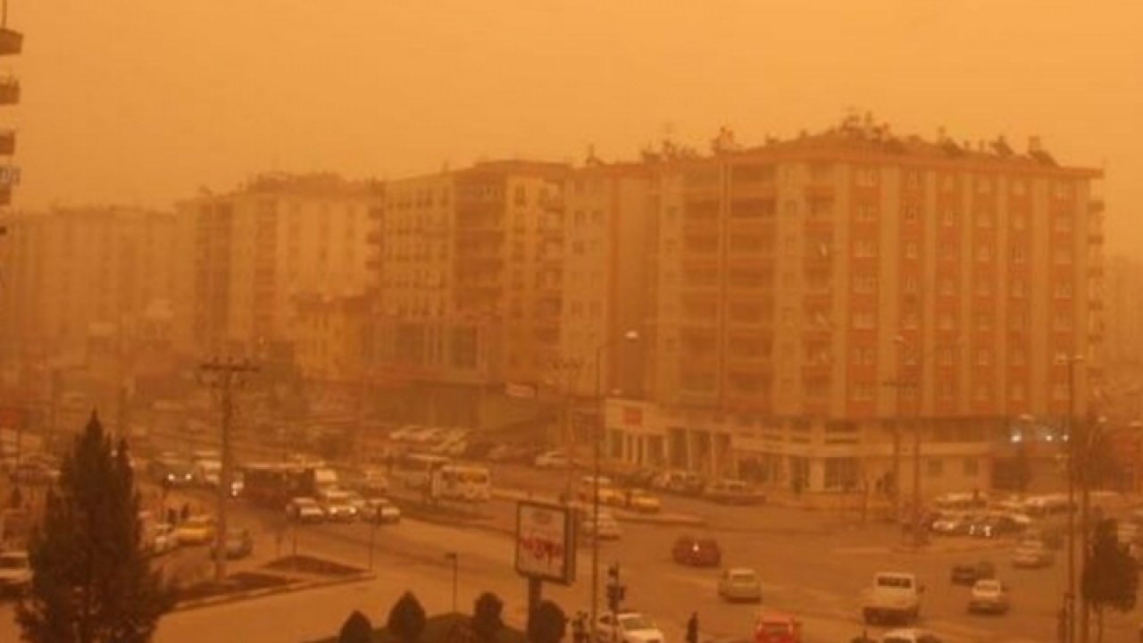 Dikkat Metroloji Uyardı! Gaziantep dahil birçok il toz duman olacak! Çamur Yağacak