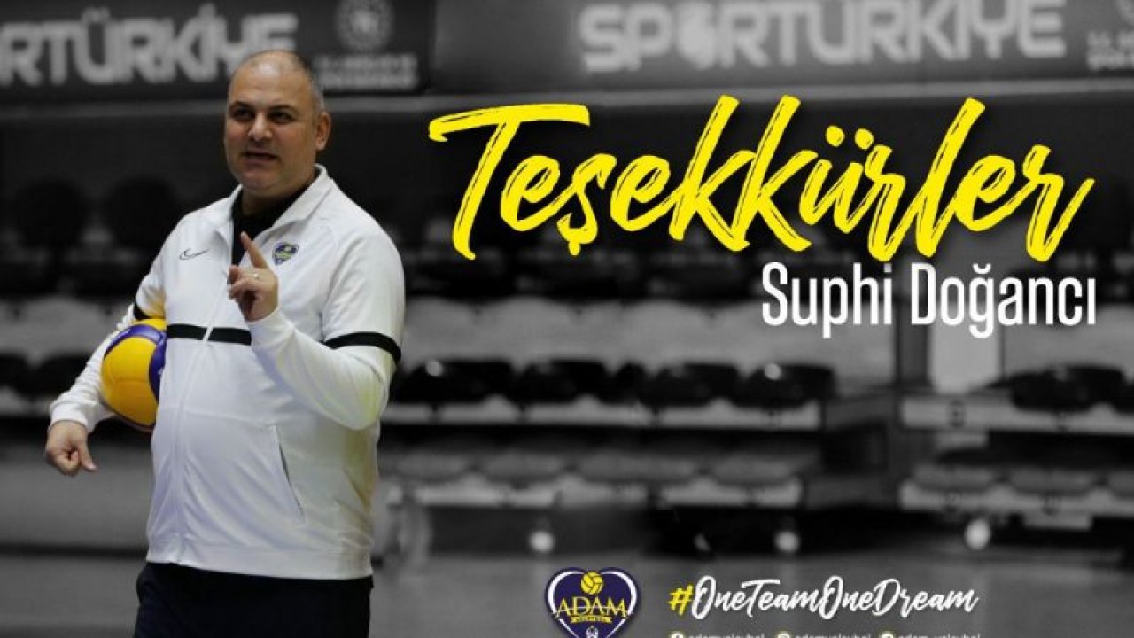 Adam Voleybol’da ayrılık